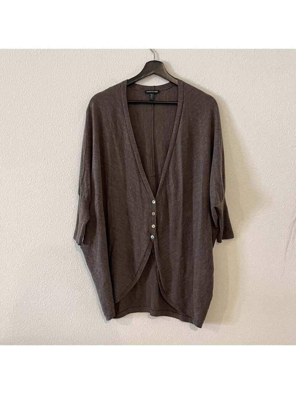 EILEEN FISHER Brown Knit cardigan